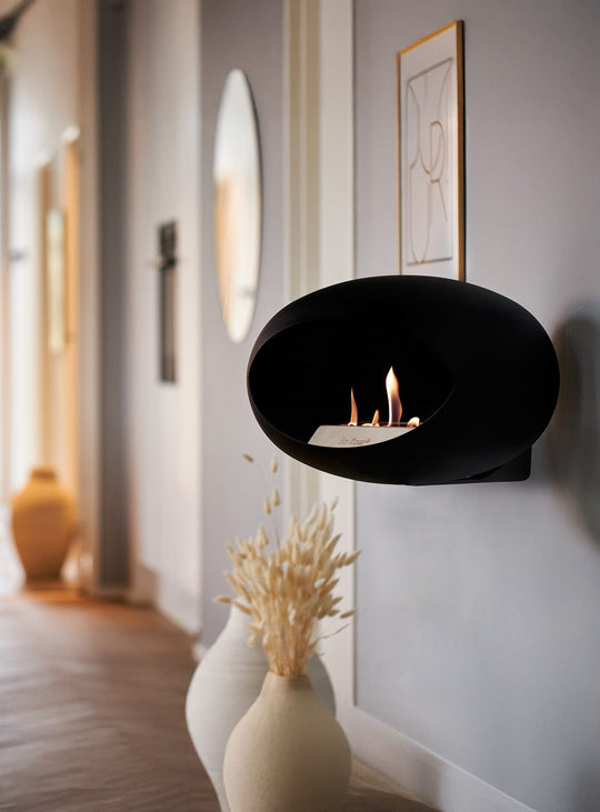 Foyer Wall Dome<br> Noir
