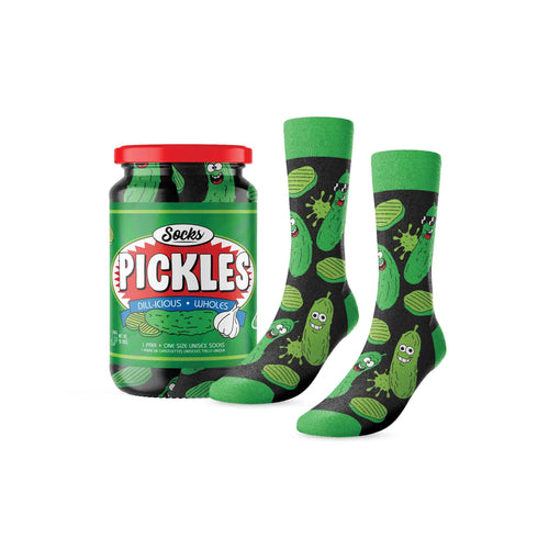 Plongez dans l'univers ludique de Main and Local avec les bas Pickles, une touche délicieusement surprenante à ajouter à votre tenue quotidienne.