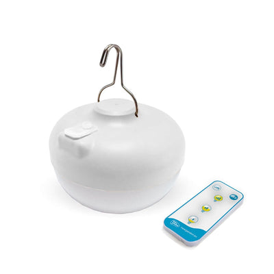 Newgarden Cherry, lampe d'ambiance rechargeable et portable, en plastique, blanche