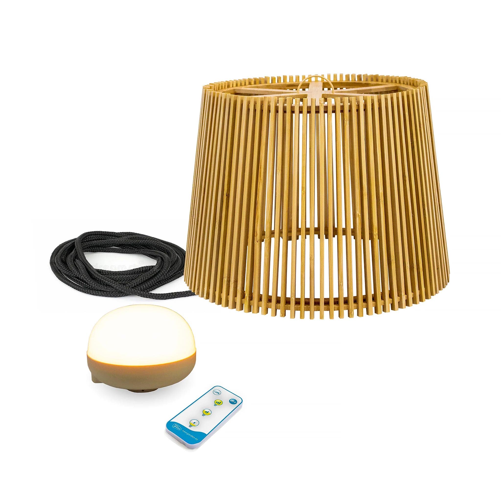 Okinawa: Bamboo Hanging Lamp - Newgarden – Nüspace