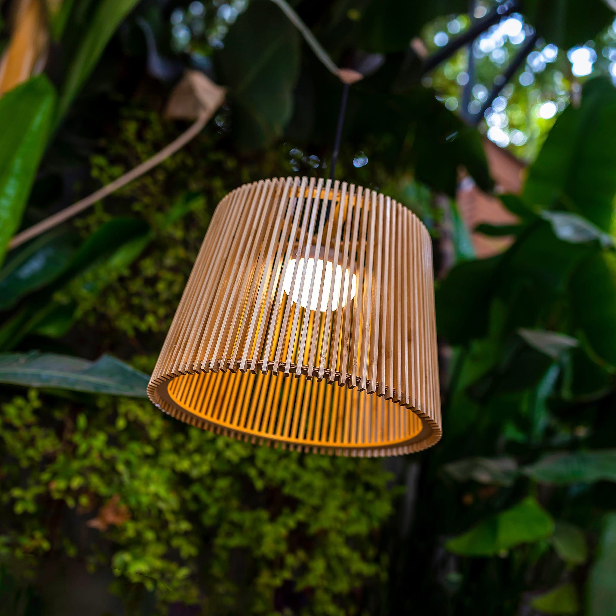 Okinawa: Bamboo Hanging Lamp - Newgarden – Nüspace