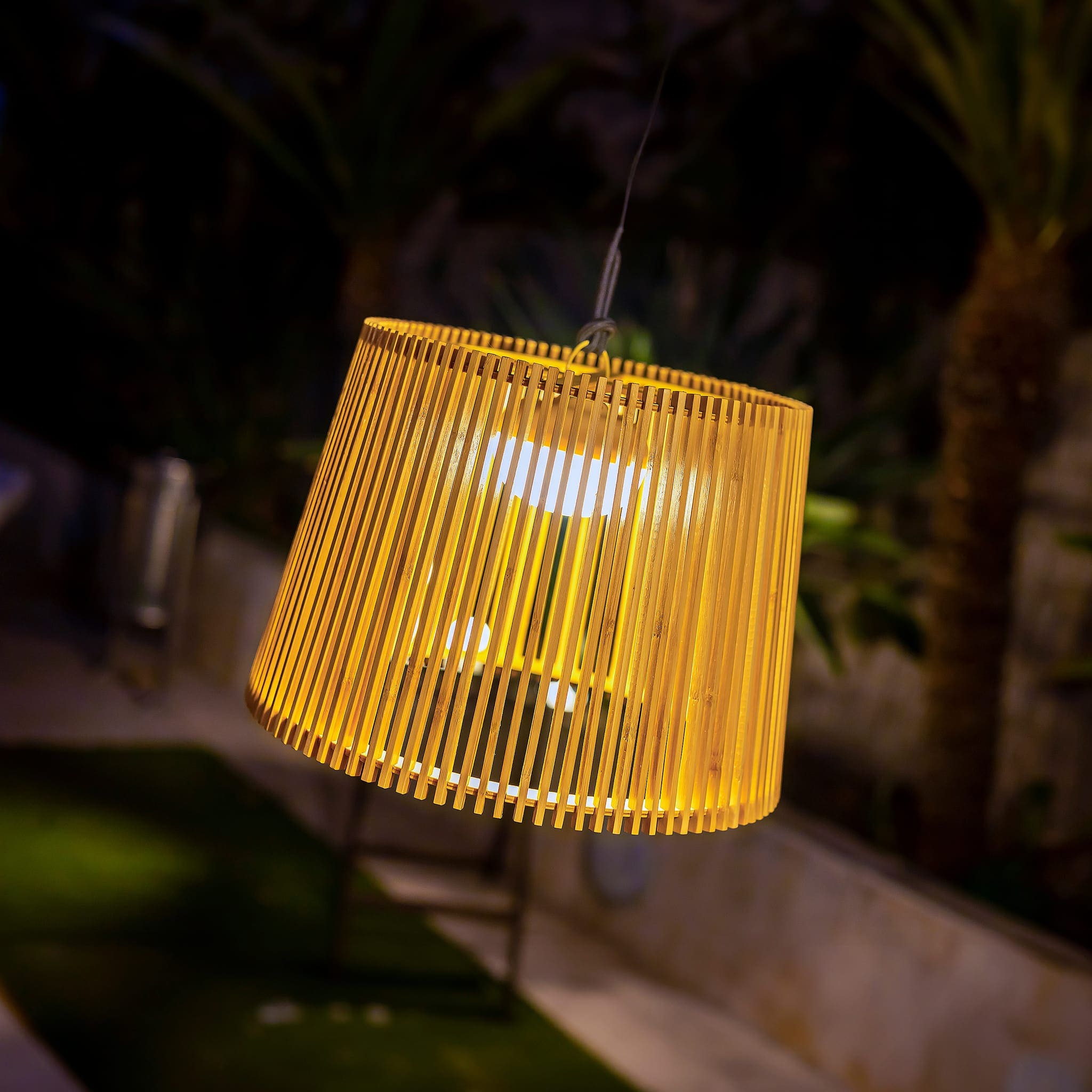 Okinawa: Bamboo Hanging Lamp - Newgarden – Nüspace
