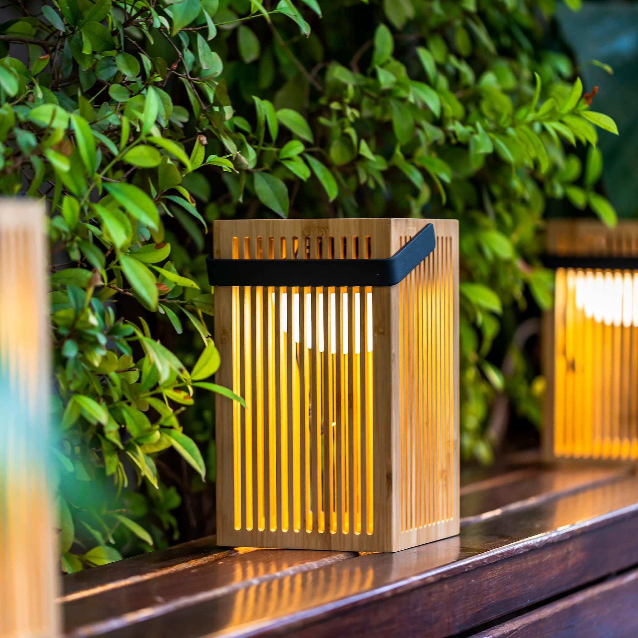 Okinawa: LED bamboo lantern - Newgarden – Nüspace