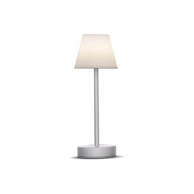 Newgarden Lola Slim 30, lampe de table rechargeable, gris spatial