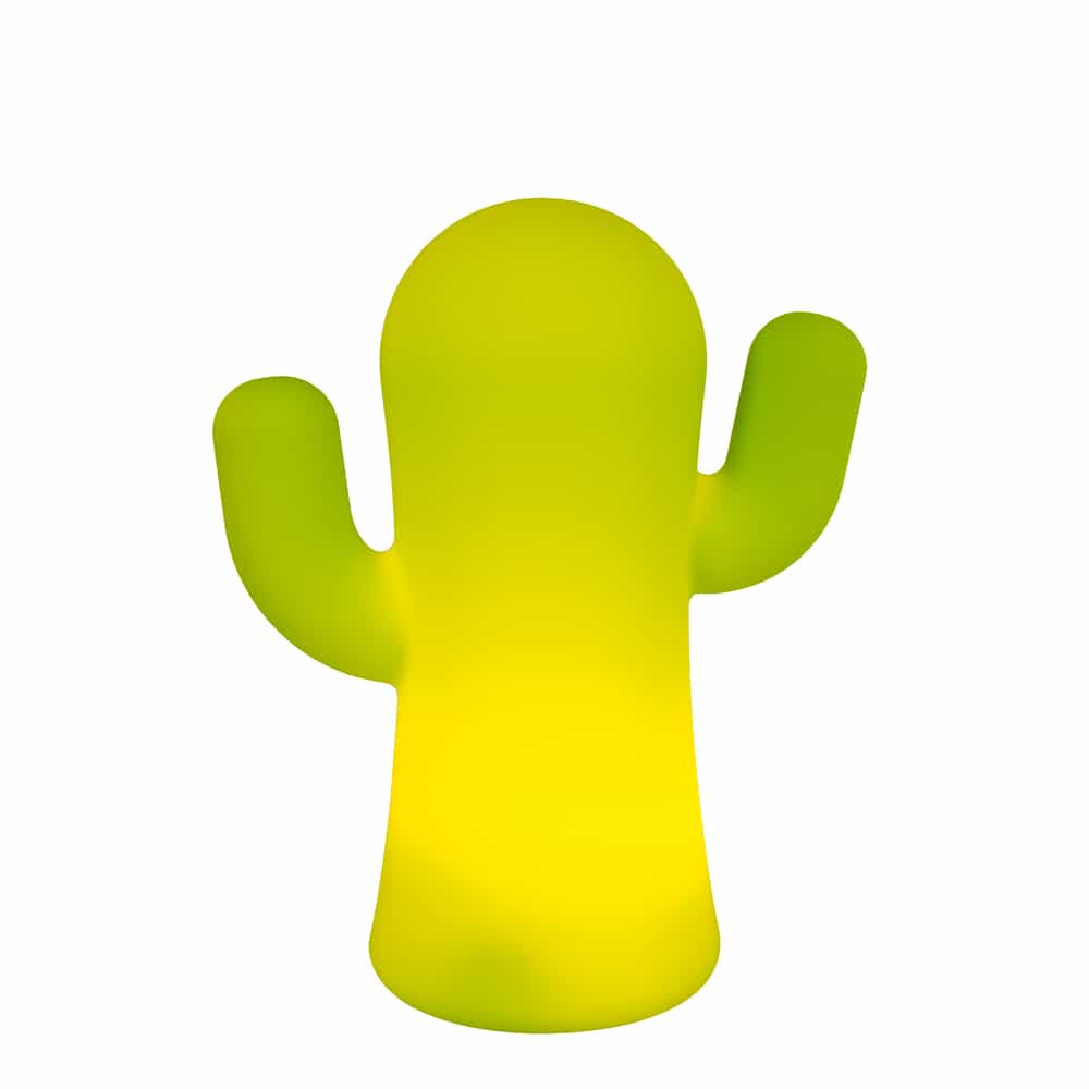 Newgarden Panchito, petite lampe LED en forme de cactus, vert lime