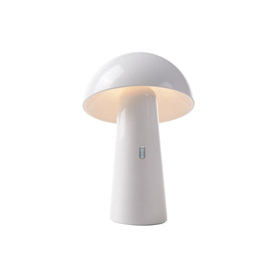 Newgarden Shitake, lampe de table rechargeable et transportable, blanc