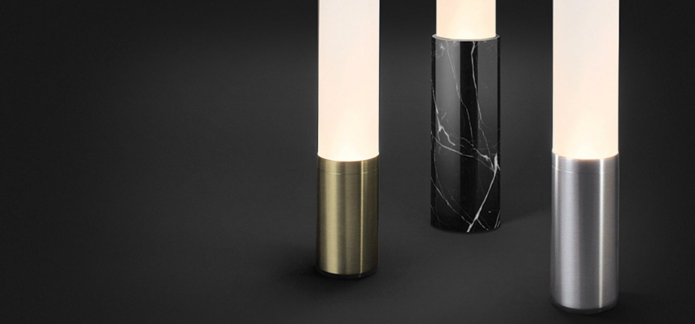 Les lumières de la collection Pablo Designs créent l'interaction entre l'utilisateur et l'objet de manière à le rendre intuitif, esthétique, fonctionnel et innovant. Le luminaire moderne, Elise, évoque l'éclairage élémentaire, à sa juste valeur