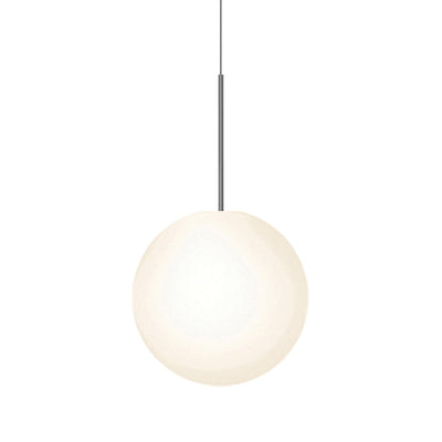 Pablo Designs Bola Sphere, lampe suspendue, en verre et aluminium, 16ʼʼ, métal