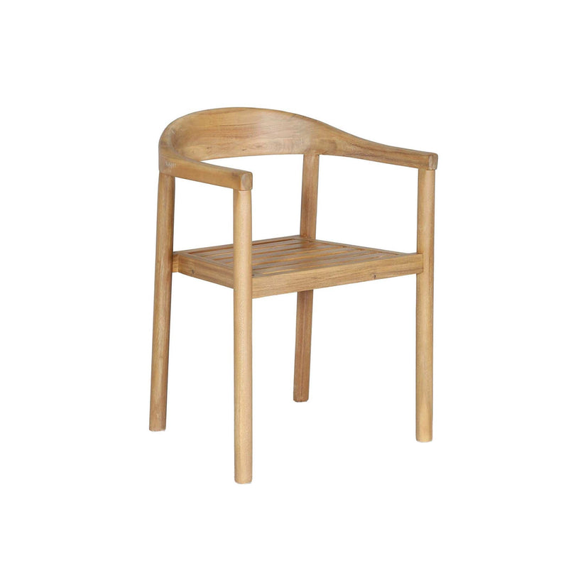 Luxe et confort avec la chaise à dîner Sonoma en bois d&