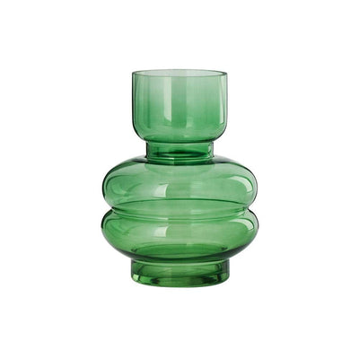 Sélection Nüspace Riva, vase vert, en verre, petit