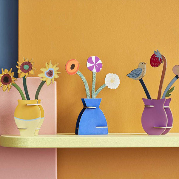 Klimt Flowers: Cardboard Decoration - Studio Roof – Nüspace