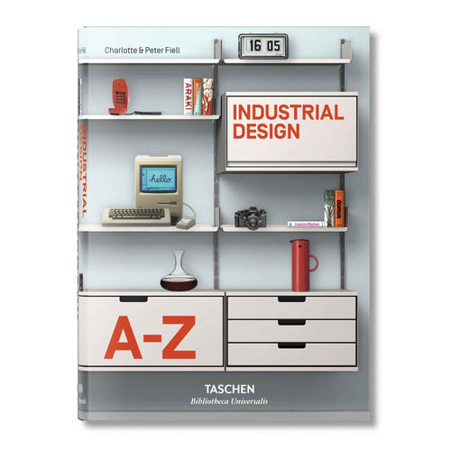 Explorez l'évolution du design industriel avec 'Industrial Design A-Z' de Taschen : un voyage fascinant à travers les méandres de la créativité humaine.
