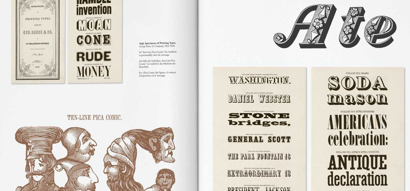 Type. A Visual History of Typefaces & Graphic Styles, livre par Taschen. une vue d'ensemble de la conception des polices de caractères pour les connaisseurs.