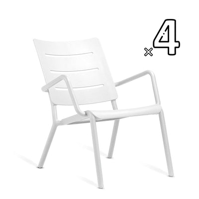 OUTO lounge chair - set of 4 