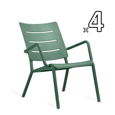 OUTO lounge chair - set of 4 