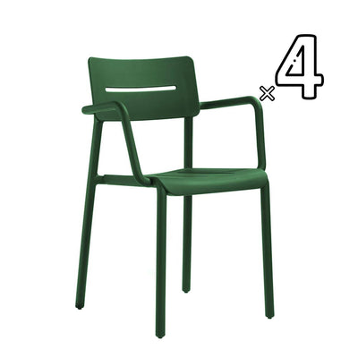 OUTO chair with arms - set of 4 