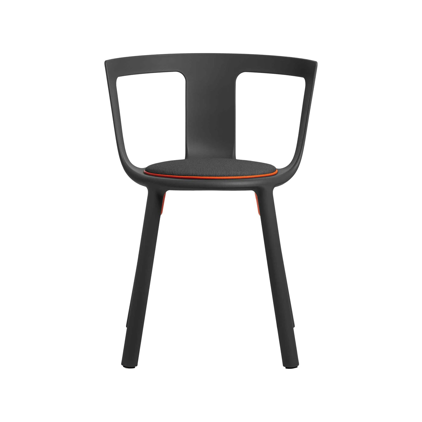 Ajoutez une touche de modernité à votre espace avec la chaise FLA de TOOU, fabriquée en polypropylène résistant et dotée d'accoudoirs subtils pour un confort optimal.