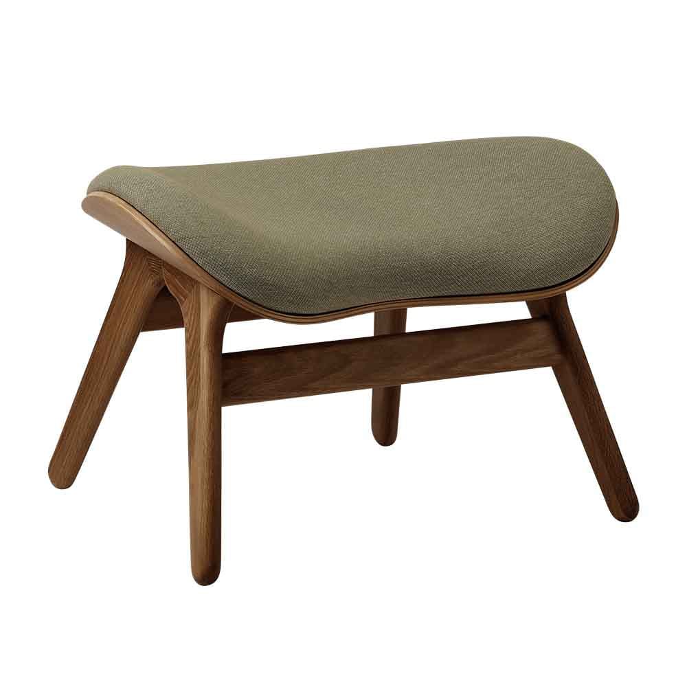 Umage A Conversation Piece, ottoman pour accompagner le fauteuil, en bois et polyester, prairie du matin, chêne foncé