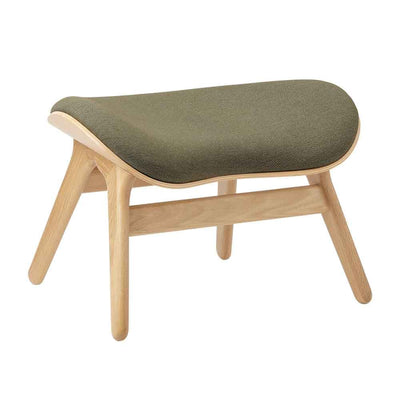 Umage A Conversation Piece, ottoman pour accompagner le fauteuil, en bois et polyester, prairie du matin, chêne