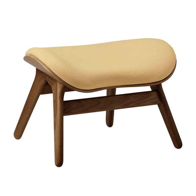 Umage A Conversation Piece, ottoman pour accompagner le fauteuil, en bois et polyester, brillance estivale, chêne foncé