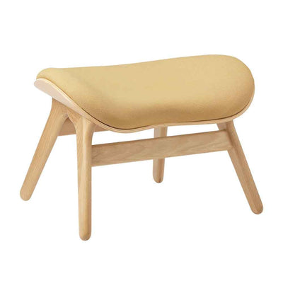 Umage A Conversation Piece, ottoman pour accompagner le fauteuil, en bois et polyester, brillance estivale, chêne
