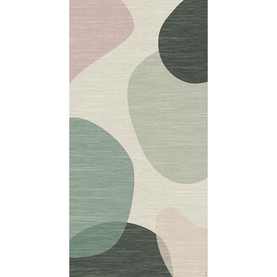 Adama Alma Nuria, tapis plat à motif d’une épaisseur de 5 mm, en vinyle, vert