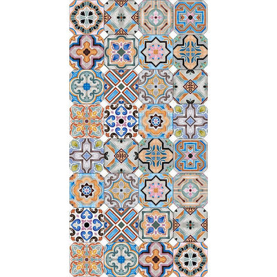 Adama Alma Porto, tapis plat à motif d’une épaisseur de 5 mm, en vinyle