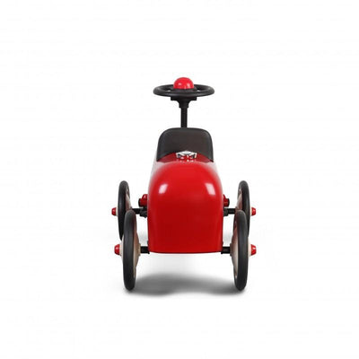 Baghera Racer, véhicules à pédales et à traction pour enfant, en plastique et métal, rouge