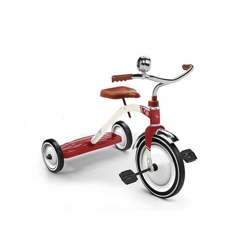 Baghera Ride-On, tricyle pour enfant, en plastique et métal, rouge et blanc
