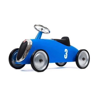 Baghera Rider, véhicules à pédales et à traction pour enfant, en plastique et métal, bleu