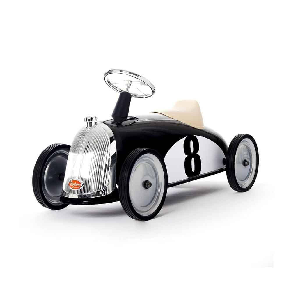 Baghera Rider, véhicules à pédales et à traction pour enfant, en plastique et métal, noir
