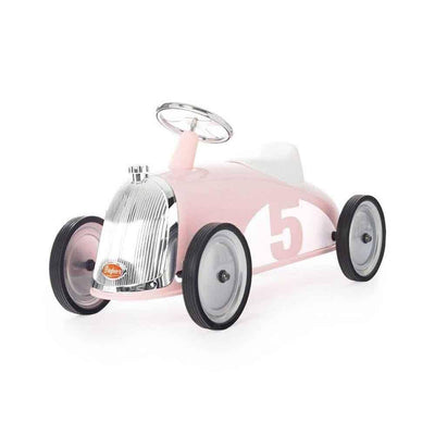 Baghera Rider, véhicules à pédales et à traction pour enfant, en plastique et métal, rose