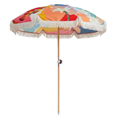 Premium Beach Umbrella, parasol de plage et de maison par Basil Bangs, Wildflowers