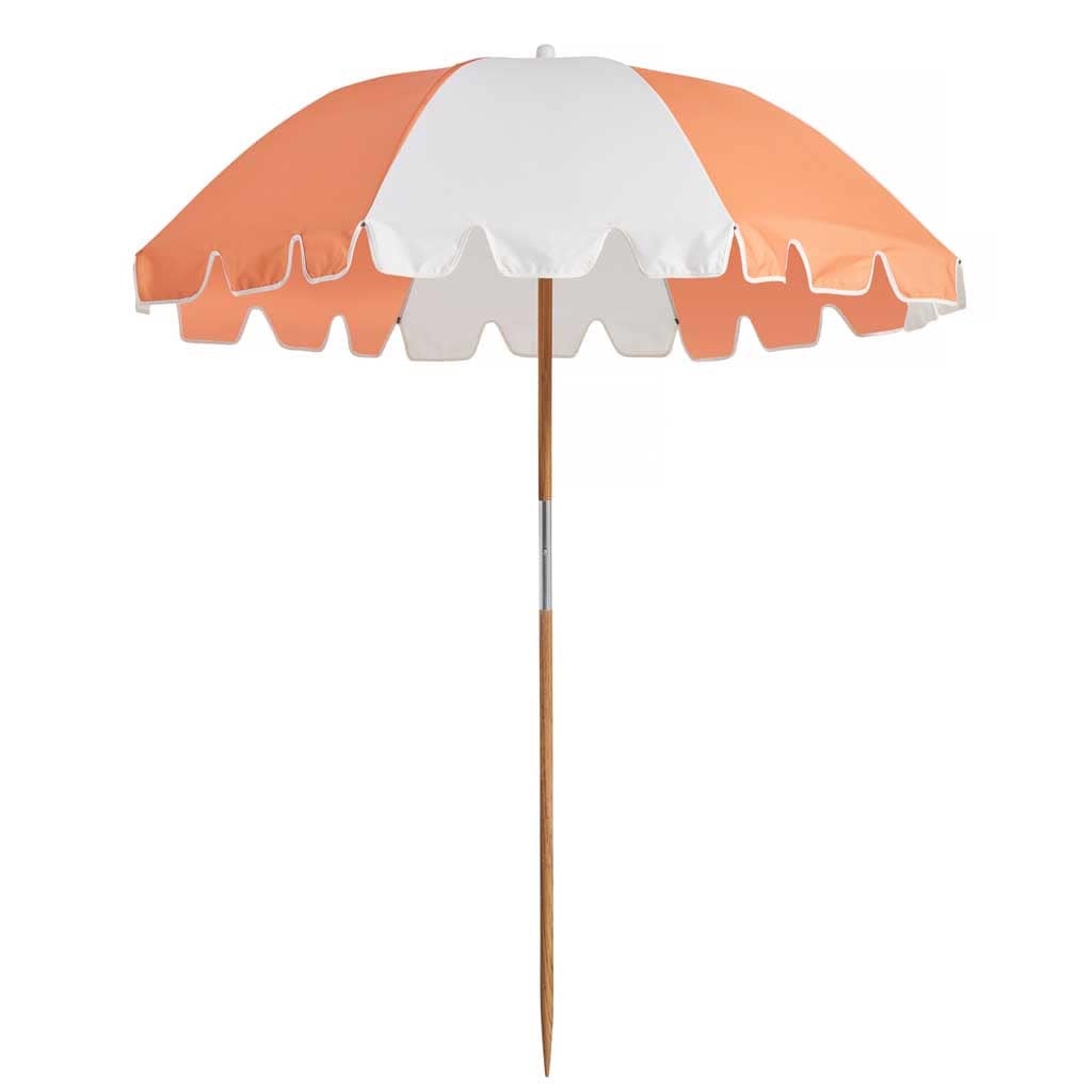 Weekend Umbrella, parasol de plage par Basil Bangs, melon