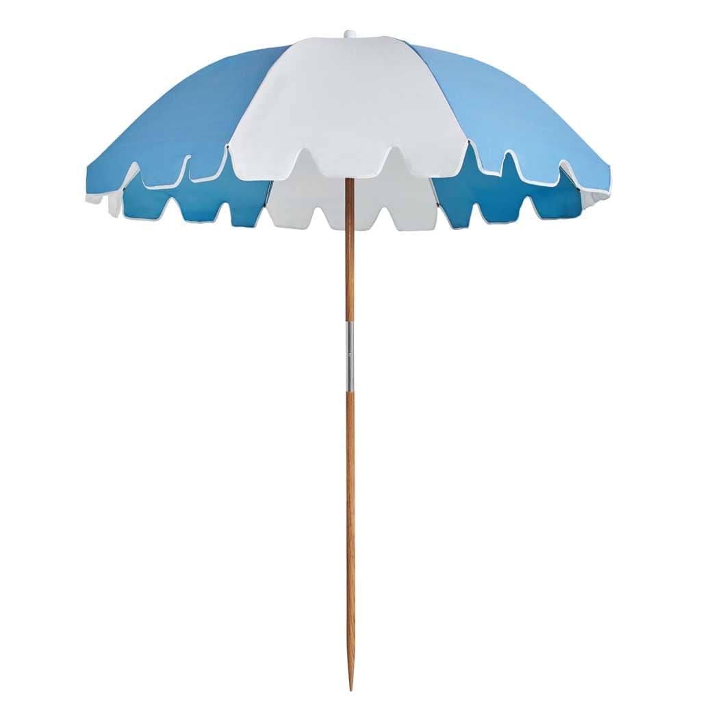 Weekend Umbrella, parasol de plage par Basil Bangs, mineral