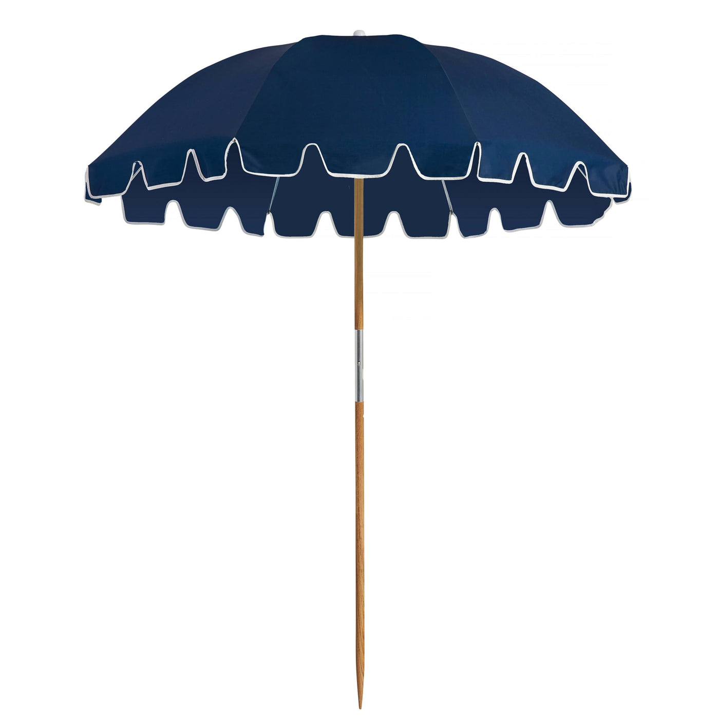 Weekend Umbrella, parasol de plage par Basil Bangs, navy