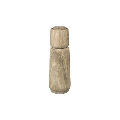 Blomus Ro, moulin à sel et poivre, en bois, chêne clair