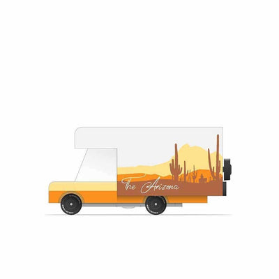 Candylab Arizona RV, voiture jouet camping-car, en bois