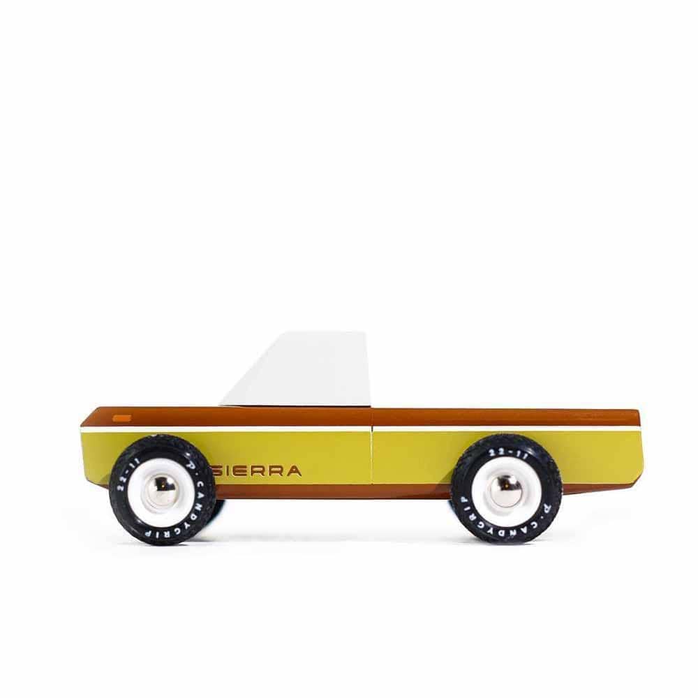 Candylab Longhorn, voiture jouet pick-up, en bois, sierra