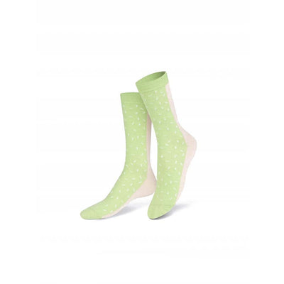 Eat My Socks Dolce Gelato, bas et chaussettes en taille unique avec un packaging amusant, en coton, élasthanne et polyester, rose & vert