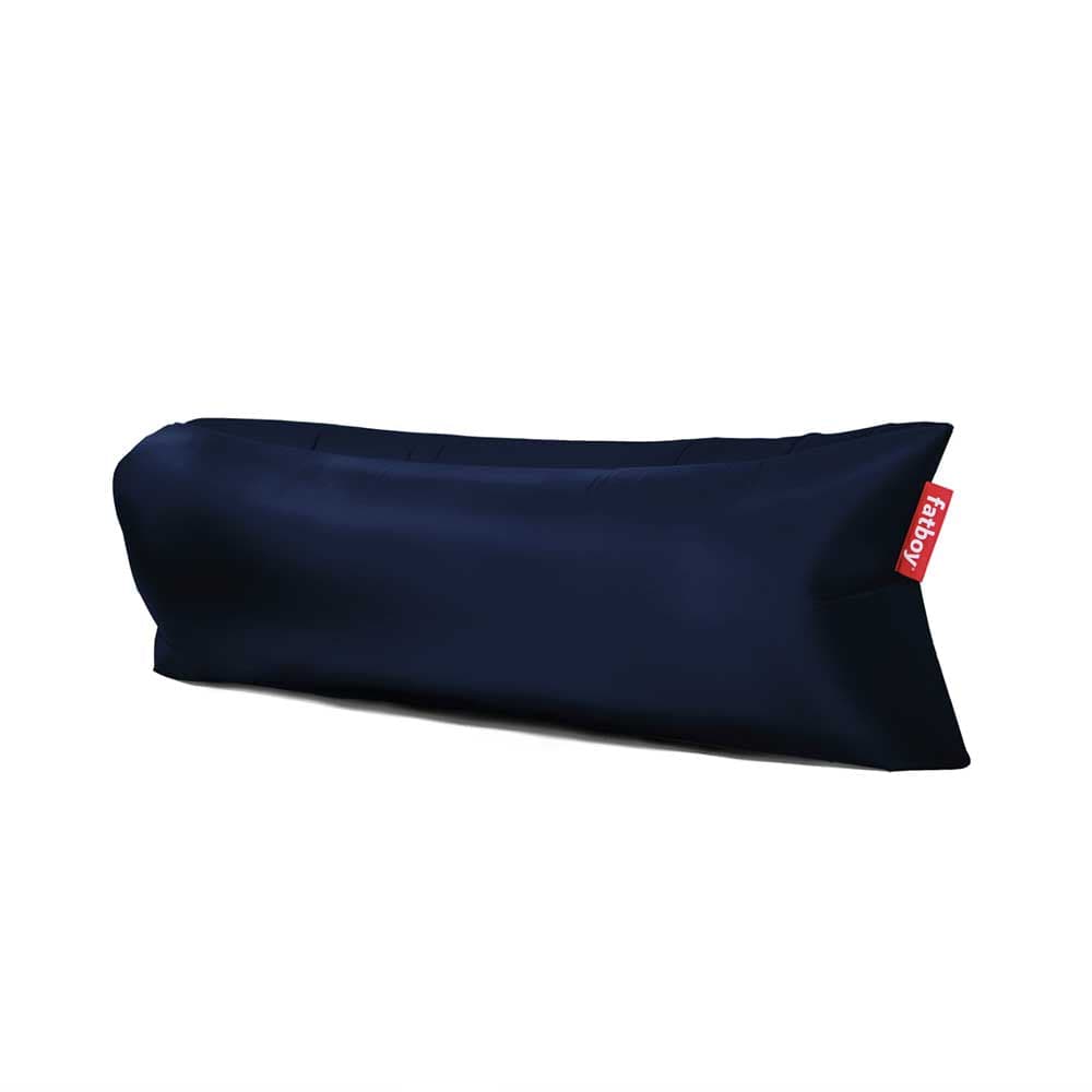 Fatboy Lamzac 3, siège gonflable pour s’asseoir ou s’allonger, en polyester, bleu foncé