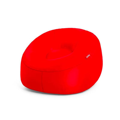 Fatboy Lamzac O, fauteuil gonflable facile à utiliser et à dégonfler, en polyester, rouge