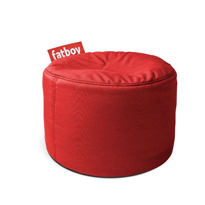 Fatboy Point Outdoor, pouf d’extérieur et d’intérieur ultra-résistant de petite taille, en coton, rouge