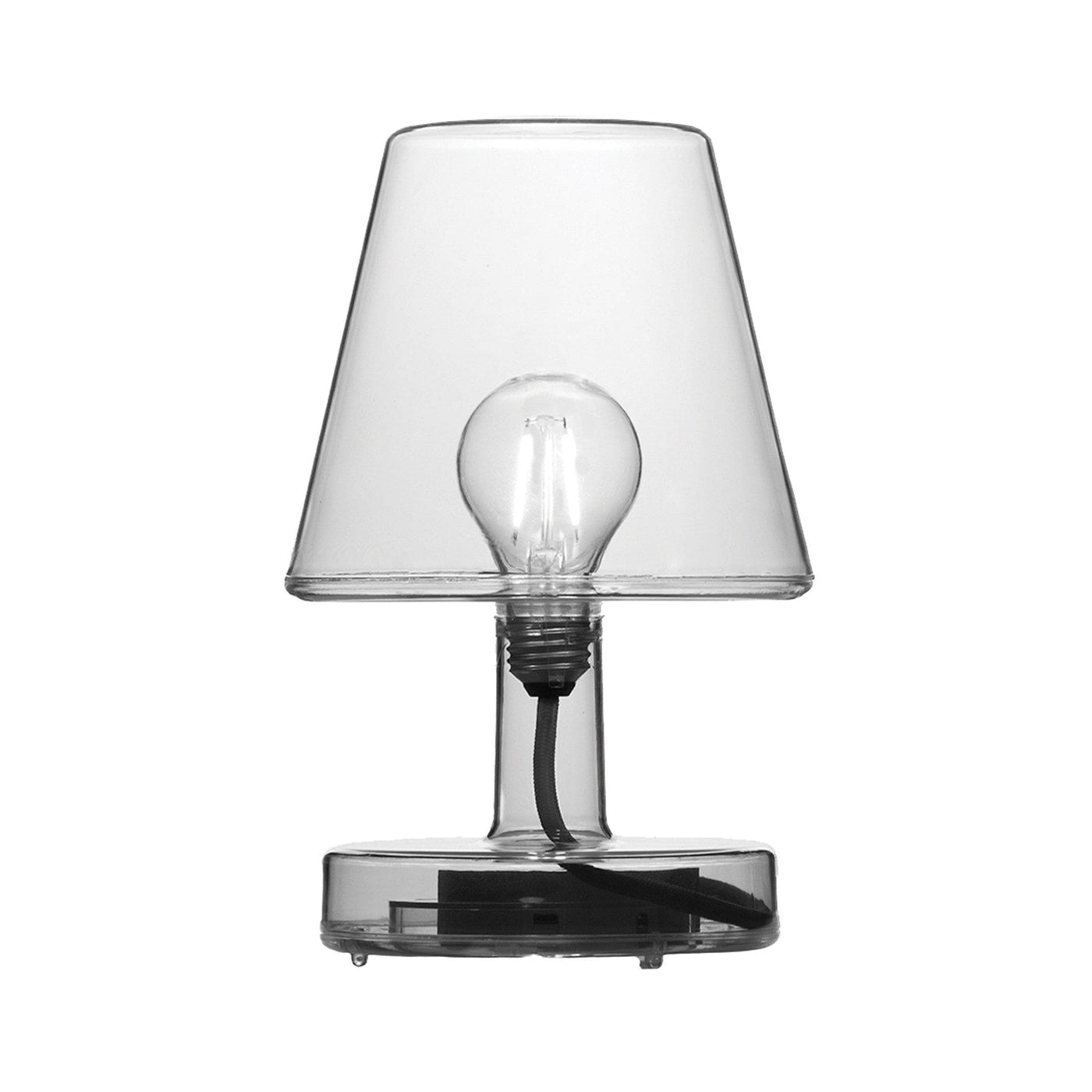 Fatboy Transloetje, lampe à lumière LED rechargeable, en polycarbonate, gris