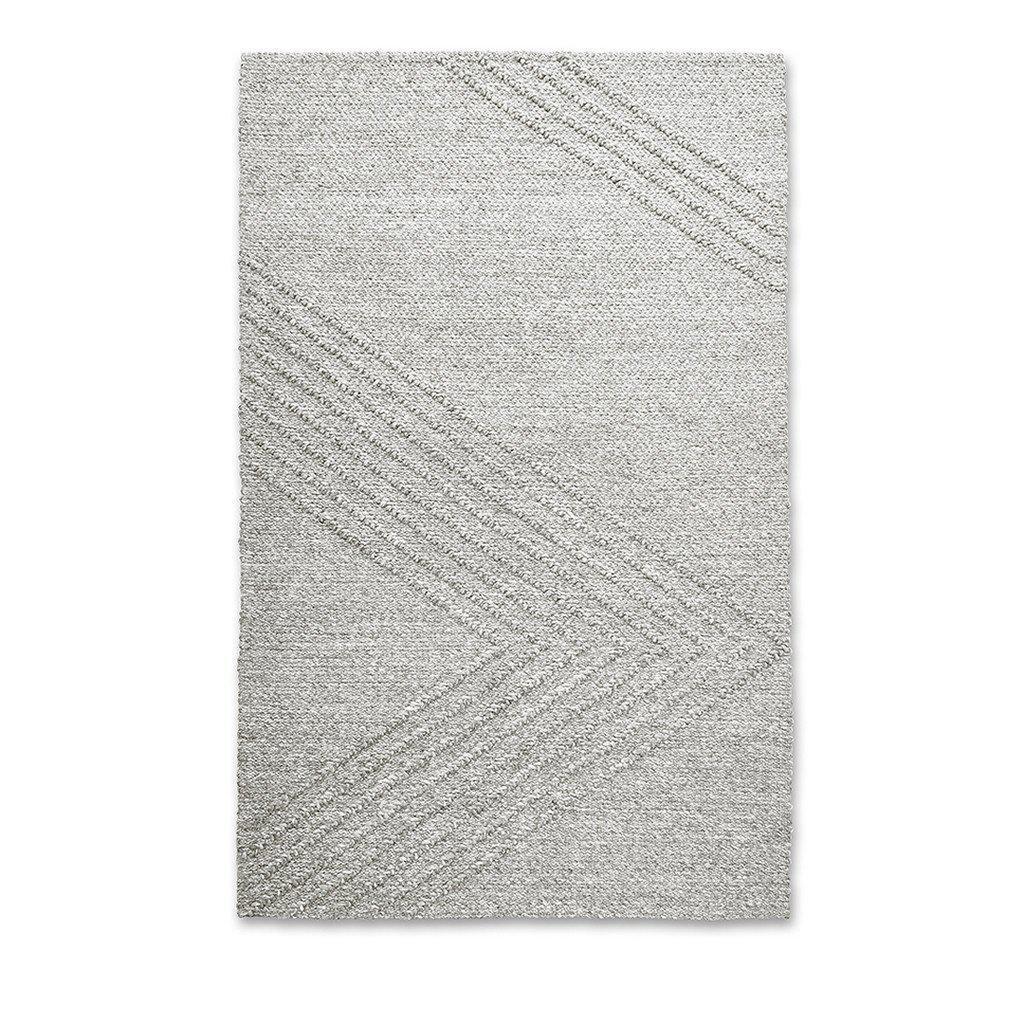 Gus* Modern Avro, tapis fabriqué à la main, en laine, avoine, 5'x8'