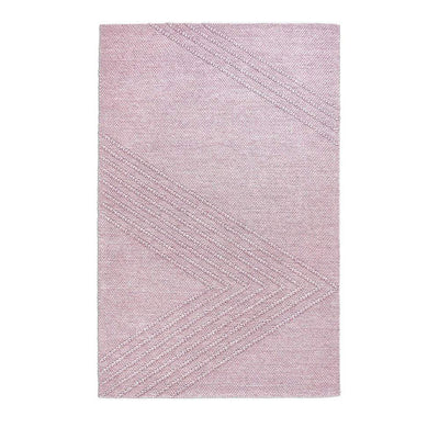 Gus* Modern Avro, tapis fabriqué à la main, en laine, lilac, 5'x8'