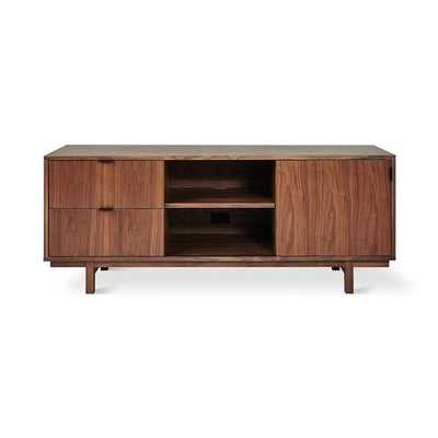 Gus* Modern Belmont, meuble tv avec ouverture et tiroir, en bois