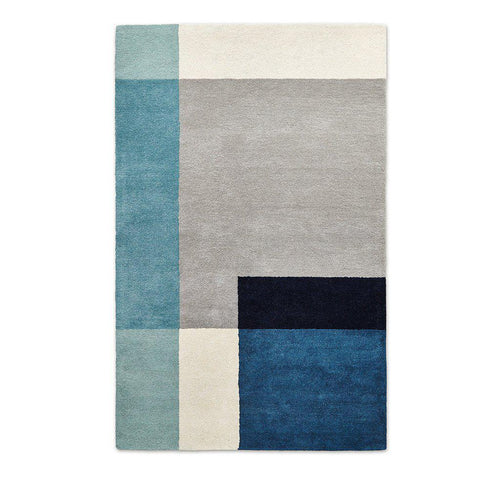 Gus* Modern Element, tapis fabriqué à la main, en laine, tofino, 5'x8'