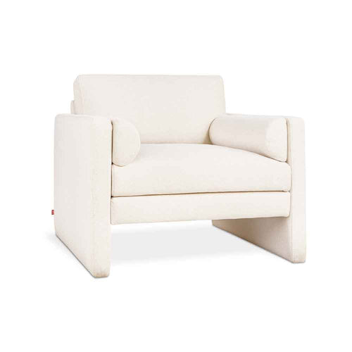 Gus* Modern Laurel, fauteuil avec coussins intégrés, en tissu, merino cream