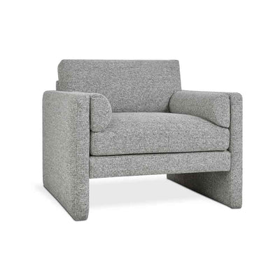 Gus* Modern Laurel, fauteuil avec coussins intégrés, en tissu, robarts granite